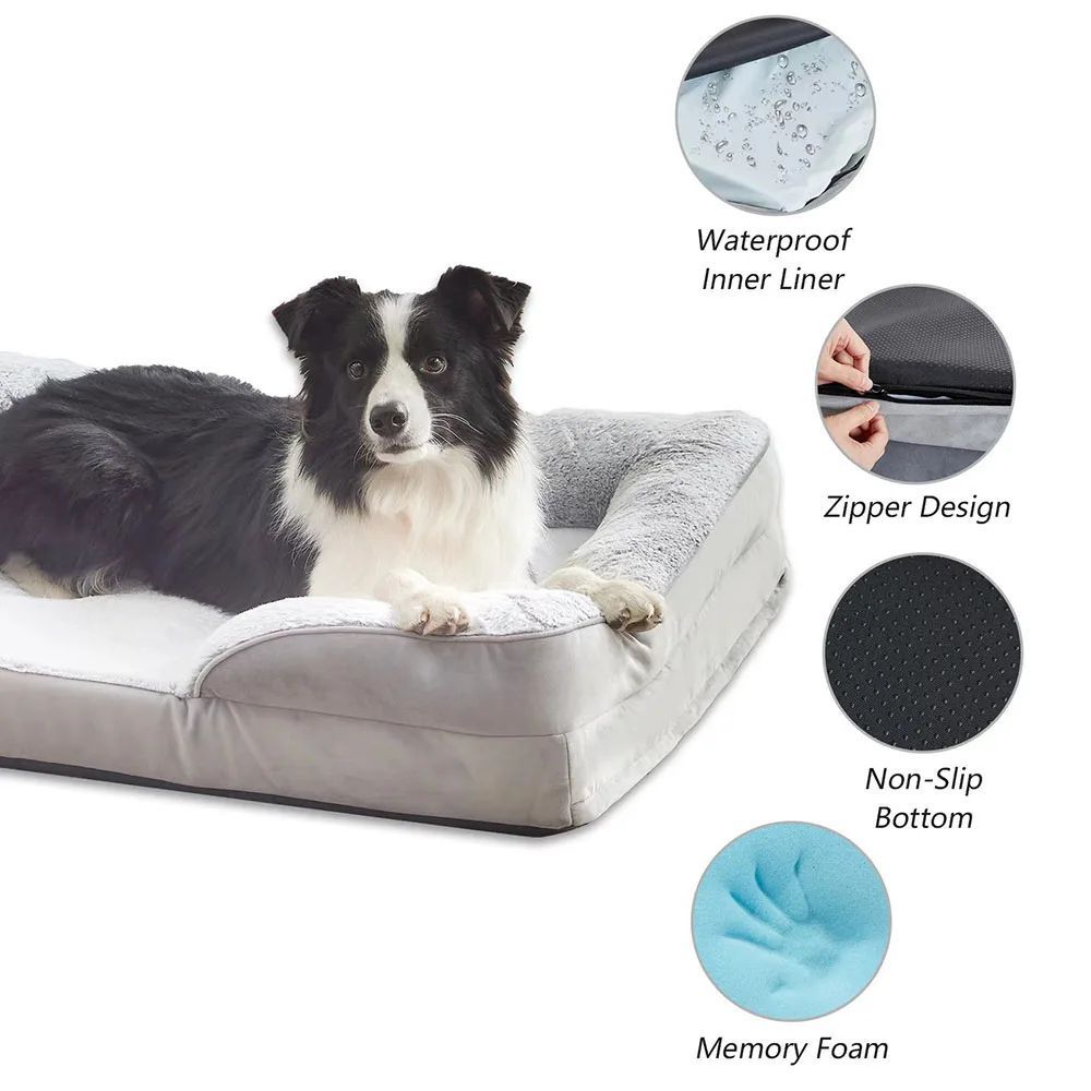 Waterproof Bed With Ortopedic Foam